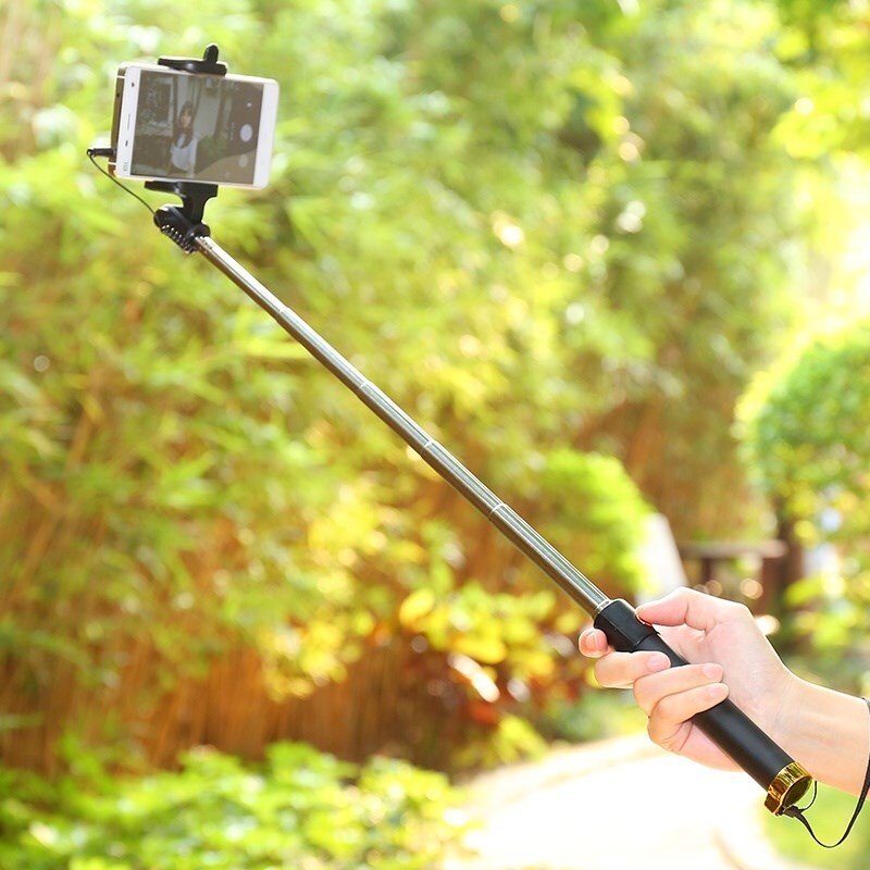 Selfie Stick Voor Iphone 12 11 Pro Max 12Mini Se Xs Xr X 8 7 Plus Palo Selfie foto Stok Wired Handy Selfiestick Selfi Stik