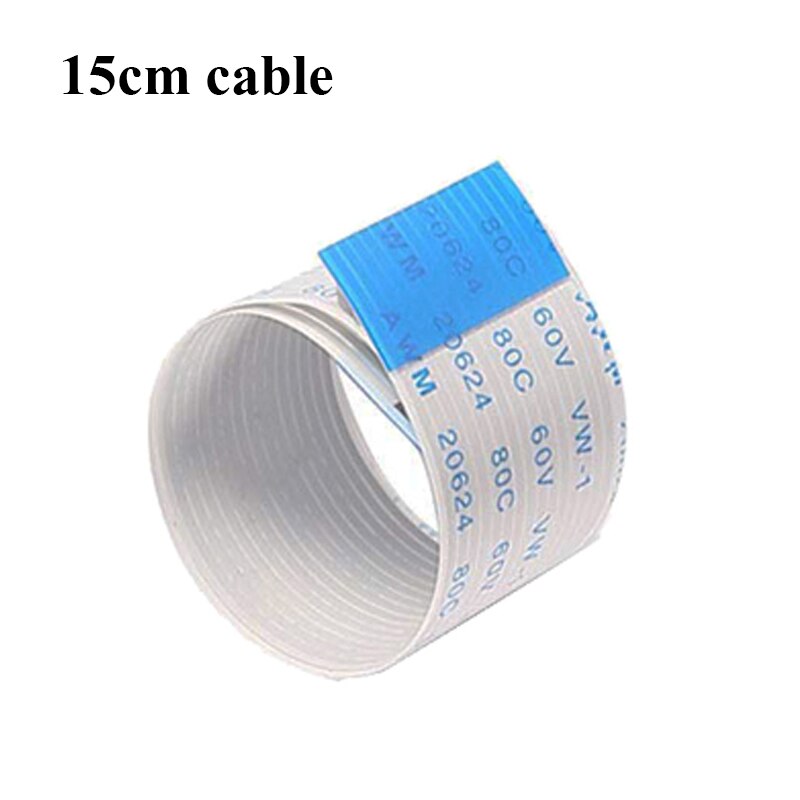 Raspberry Pi Camera Cable 15Pin FFC Cable 15cm/30cm/50cm/100cm/200cm Ribbon Flex Extension Cable for Raspberry Pi 4B 3B+ 3B 2B+: 15cm cable