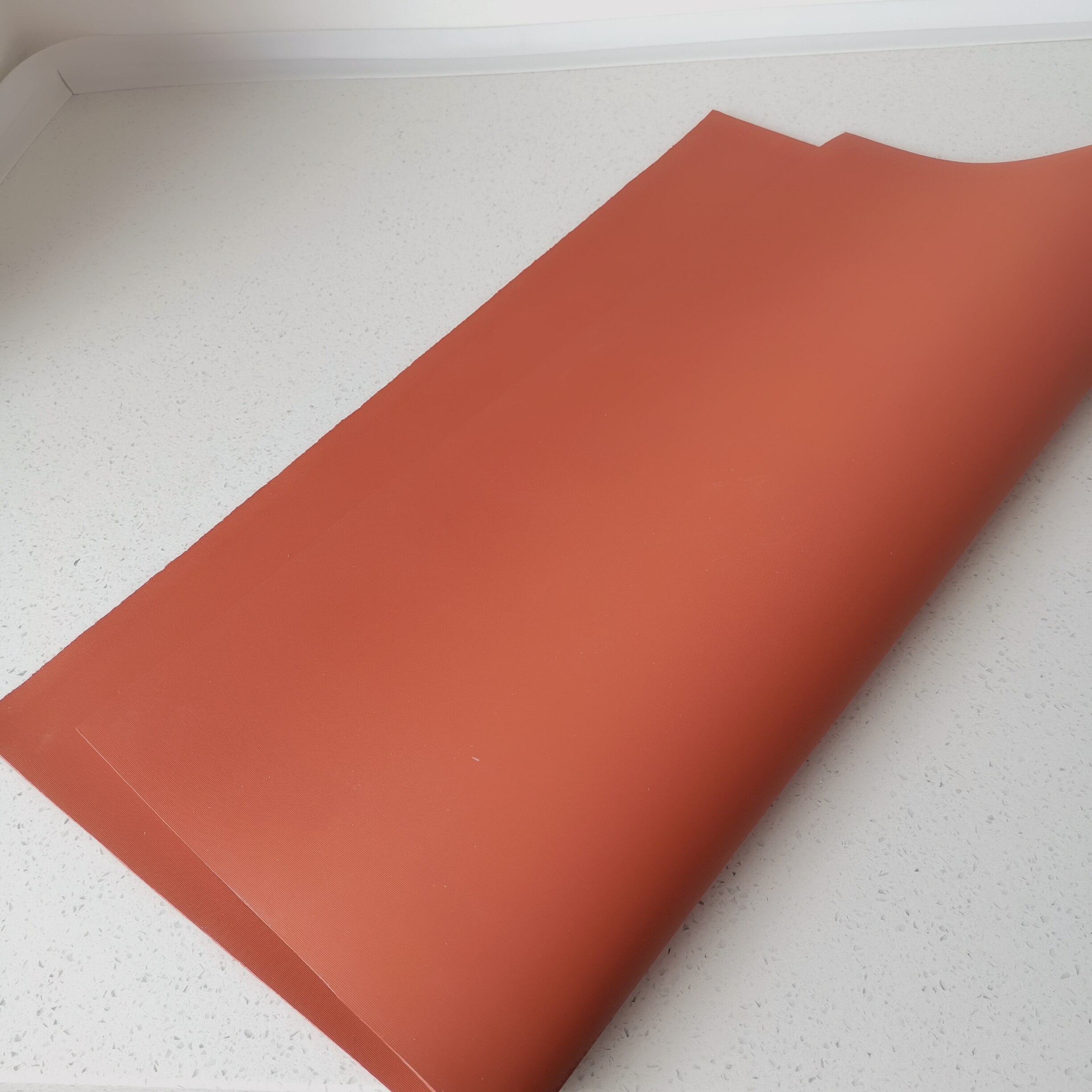 50x50cm 1mm grubość odporna na wysoką temperaturę czerwona piana płyta podkładka gumowa guma silikonowa robić przenoszenia ciepła