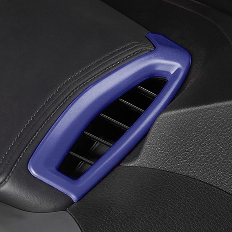 2 Pcs Auto Styling Abs Plastic Interieur Bovenste Air Vent Outlet Cover Trim Voor Toyota C-HR Chr linksgestuurde