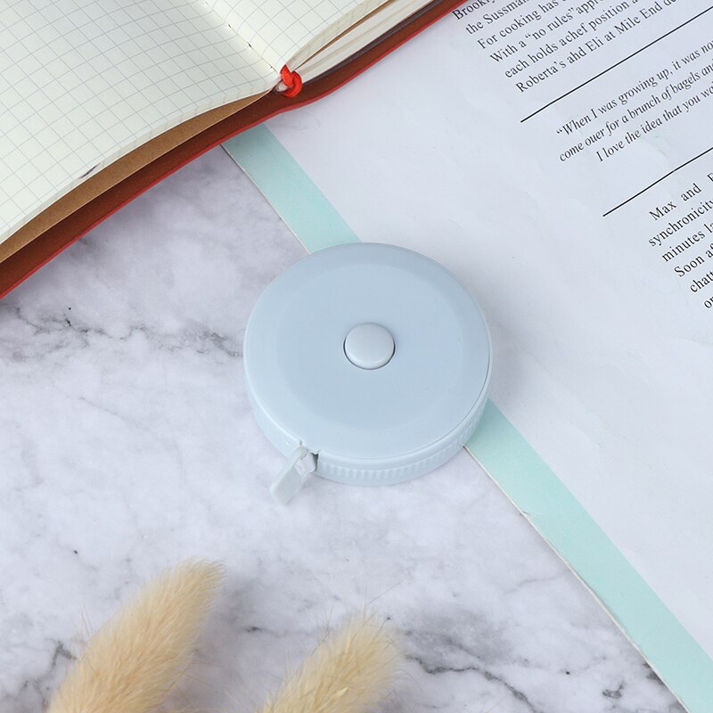 150cm tape measure telescopic ruler children's height ruler portable tape measure color random: blue