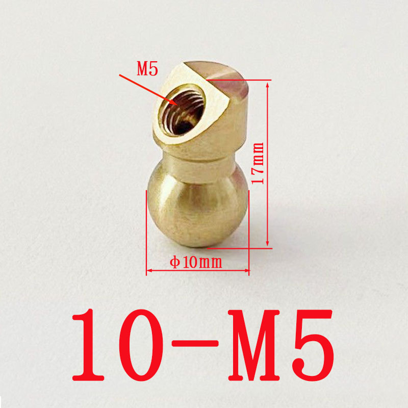 1PCS CNC machine tool oblique spray brass ball coolant nozzle tool holder ball joint nozzle: WHITE
