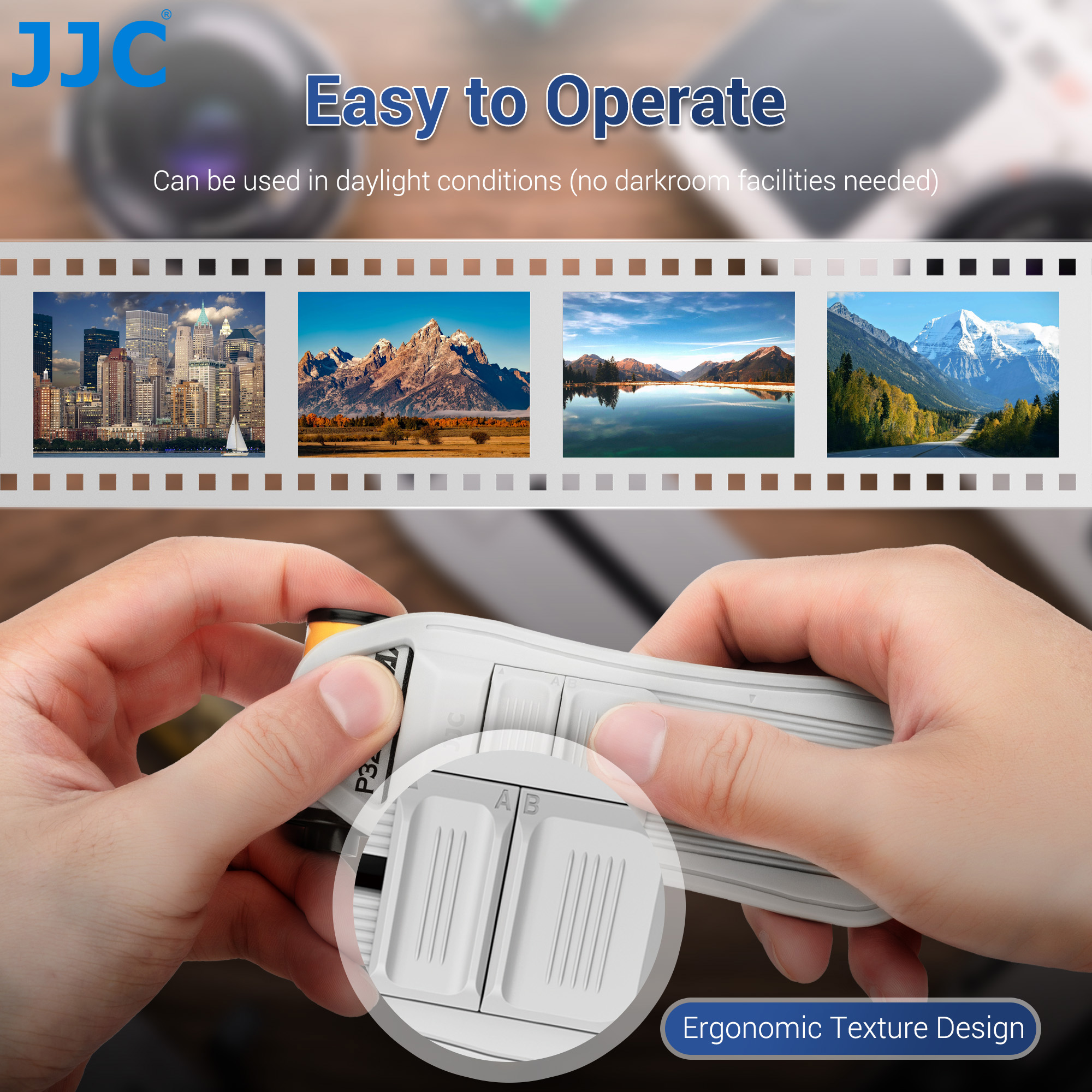 JJC 35mm Film Retriever Film Picker voor 35mm Cassettes Veilige Films Extract Film Zuigmond voor 35mm 120 Film Negatieve Film Tool