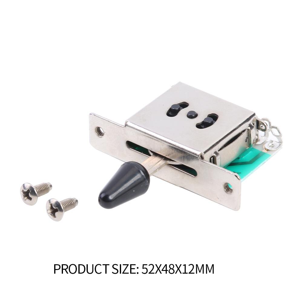 Portable Musical Instruments Parts Excellent Adjustable Three-speed Switch Positioner Invariant Shifter Pickup