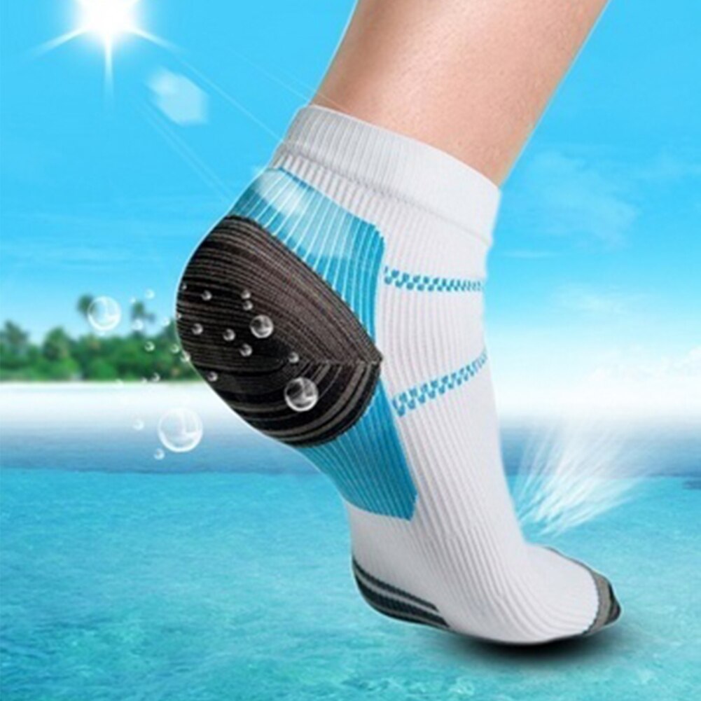 1 Pair Plantar Fasciitis Socks Foot Care Compression Men Women Running Socks Relieve Pain Supports Heel, Arch & Ankle (S/M,L/XL)