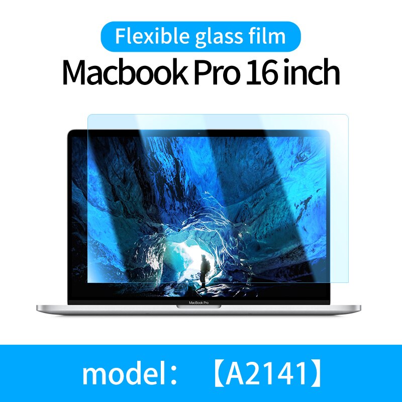 UDMA Anti-blue for Macbook Pro air 13 M1 Chip A2337 2338 Screen Protector 13 15 16 2179 2289 1706 2251 Flexible Glass Film: MacbookPro 16