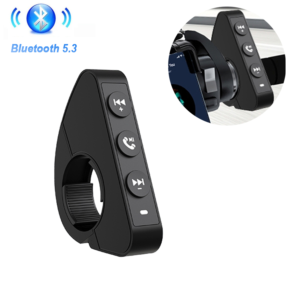 Bluetooth Motorrad Medien Fernbedienung Auto Motorrad Fahrrad Lenkrad Musik Spieler Drahtlose Medien Geschmack Wasserdicht