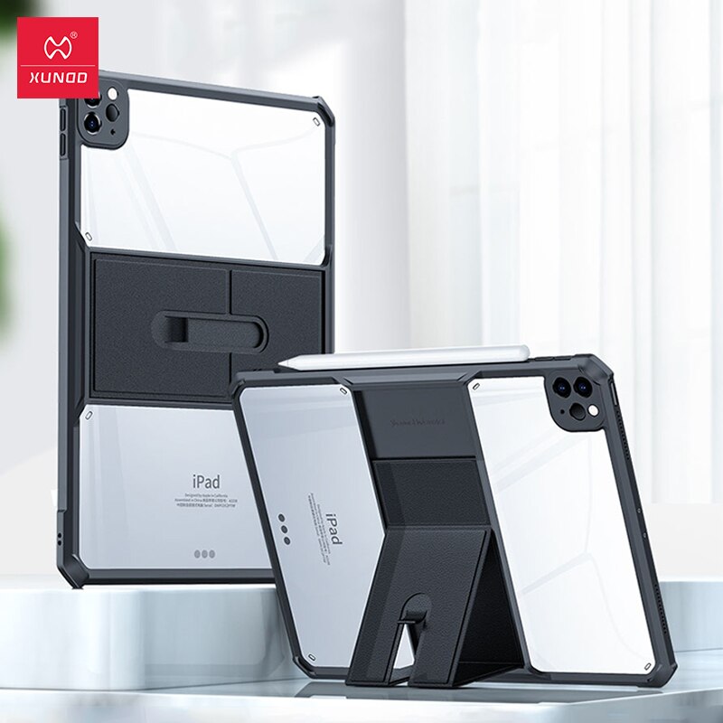 Dla iPad Pro 11 Case 2021 2020, pokrowiec na Tablet Xundd-z niewidocznym stojakiem na iPad Air 4 5 iPad Pro 12.9 8th Gen Mini 4 5 6 Case