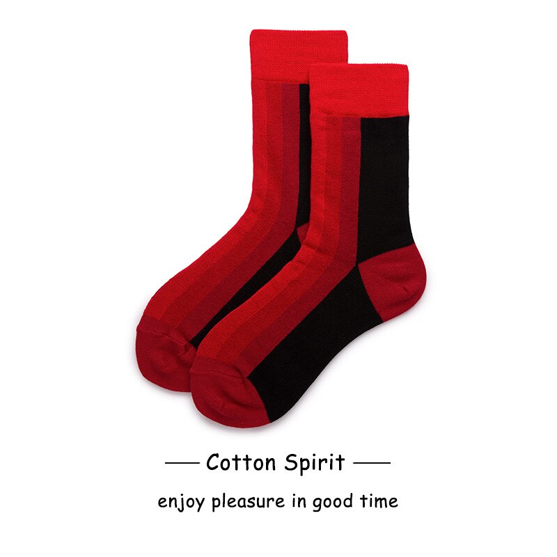 socks women woman socks socks men combed cotton socks striped pattern middle tube men's socks novelty socks