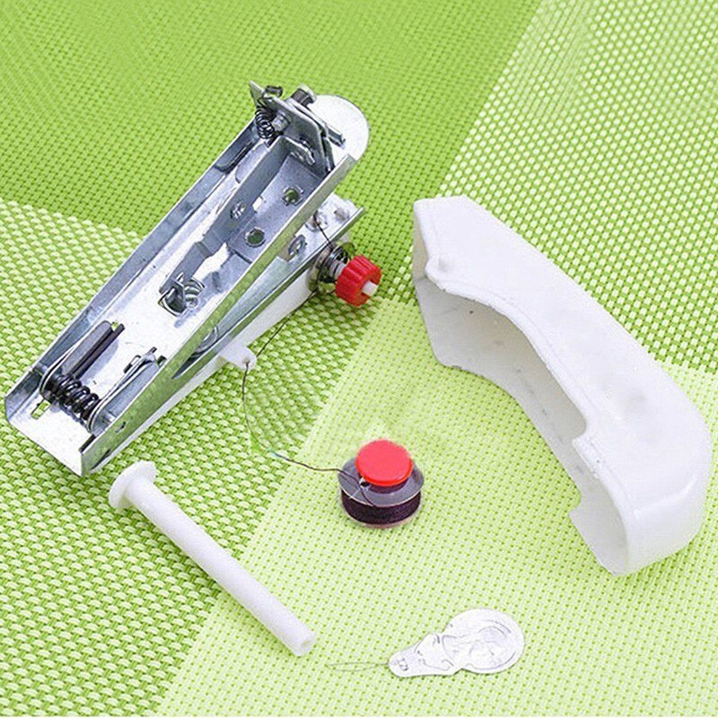 Portable Sewing Machine Mini Handheld Sewing Machine Electric Stitching Household Repair Kit Quick Repairs DIY Home Travel