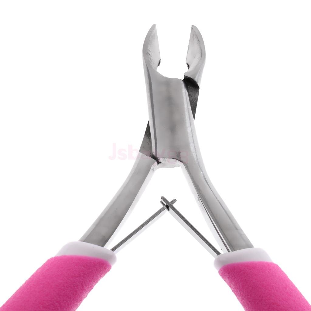 Manicure Pedicure Nail Cuticle Pliers Clipper Cutter Clamp Nipper Trimmer Hard Skin Remover Tools Stainless Steel