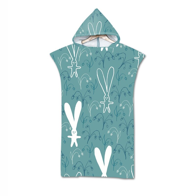 Nowy ręcznik z delfinami dla dorosłych szlafrok z mikrofibry szlafrok ręcznik kąpielowy z kapturem pływanie surfing kostiumy kąpielowe