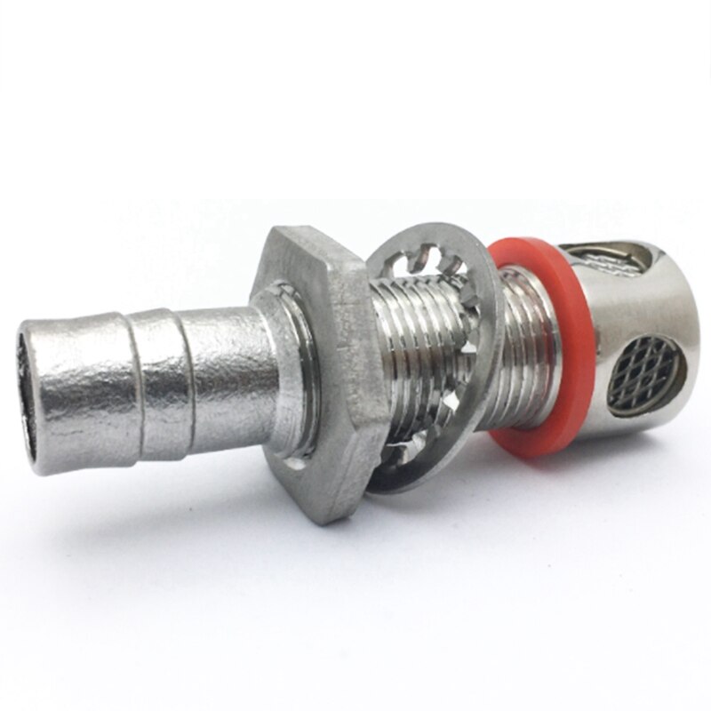 Marine Grade 316 Stainless Steel Gas Fuel Tank Vent Through Hull Boat Yacht Accessories