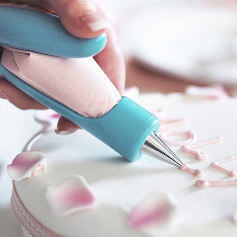 cake decorating pen gebak diy cake deco tool kit Pastry Icing Spuitzak Party Cake Decorating Pen Tool Kit (340)