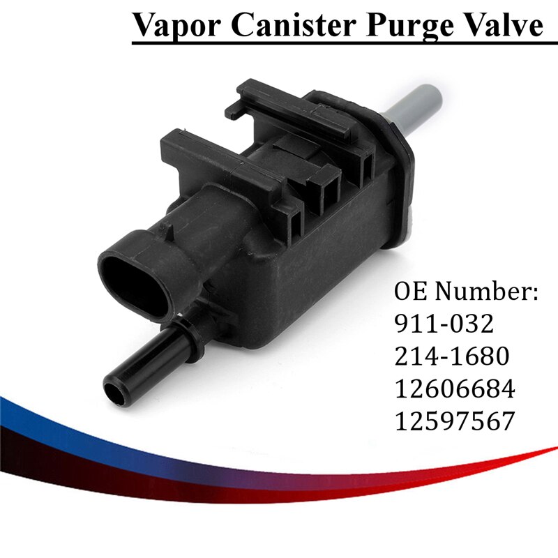 Gas Tank Purification Valve Electromagnetic Valve 12597567 214-1680 911-032 12606684