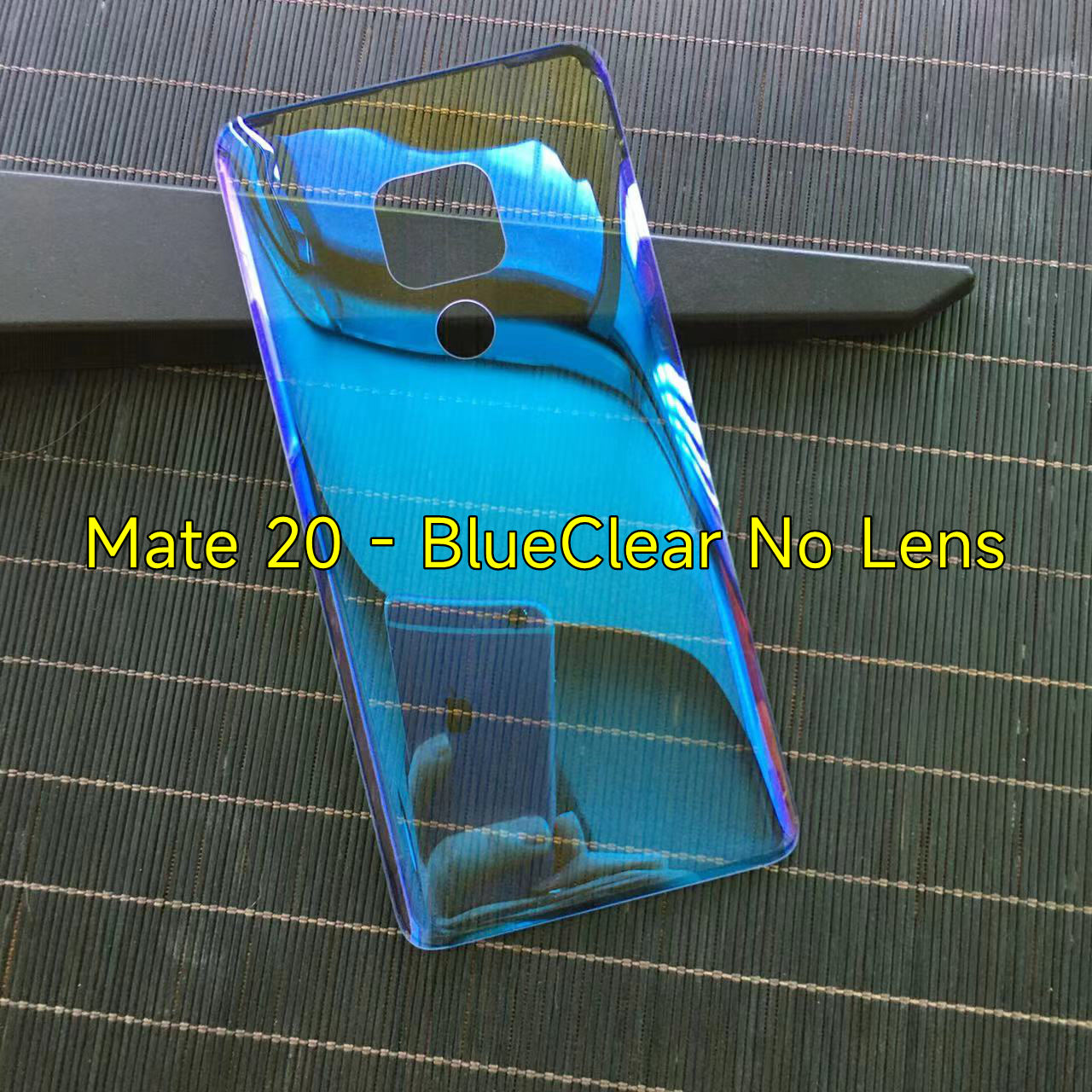 Clear Back Cover For Huawei Mate 20X 20 Pro Battery Door Panel Rear Housing Case With Camera Lens Replacement+Adhesive Sticker: Golden