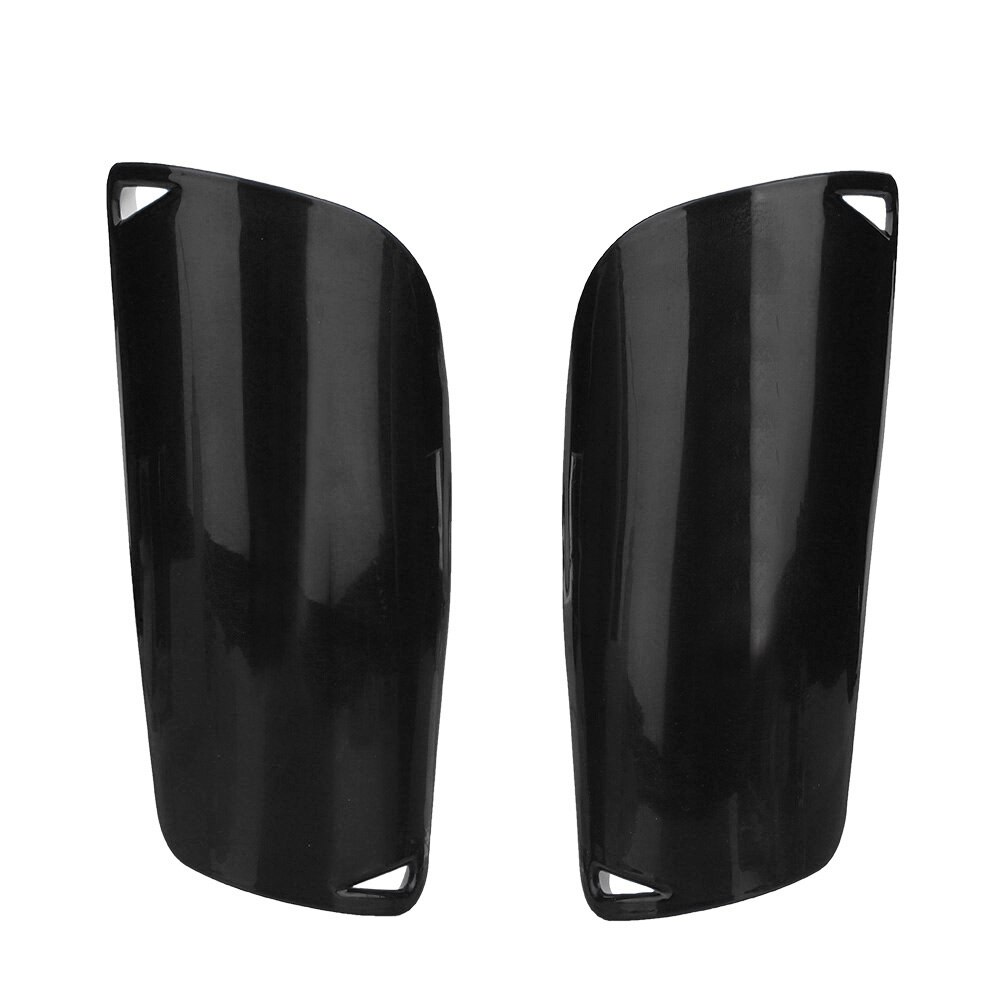adulto niño fútbol espinillera de fútbol adolescentes calcetines almohadillas deporte escudo Legging Shinguards mangas equipo de protección: black-L