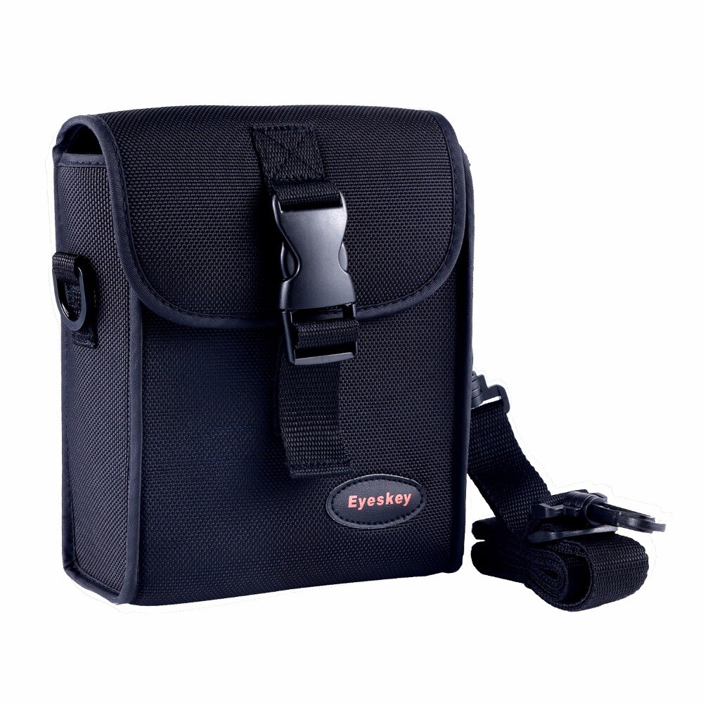 Eyeskey kamera kikkert taske til 50mm kikkert skuldertaske enkelt skulder sort rem bælte vandtæt kikkertbeholder