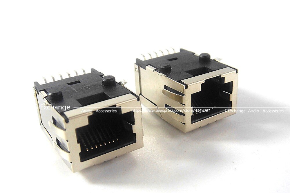 2 Stks/partij RJ45 Link Ethernet Socket DKN1650 Voor CDJ900 CDJ2000