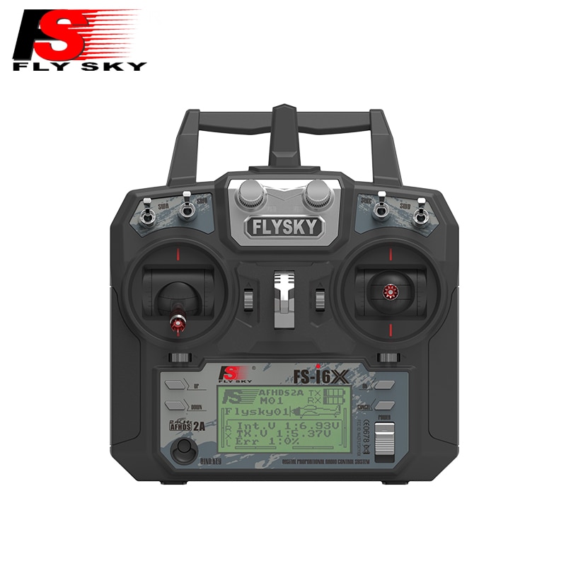 Original Flysky FS-i6X 10CH 2.4GHz AFHDS 2A RC Transmitter With FS-iA6B FS-iA10B FS-X6B FS-A8S Receiver For Rc Airplane Mode 2