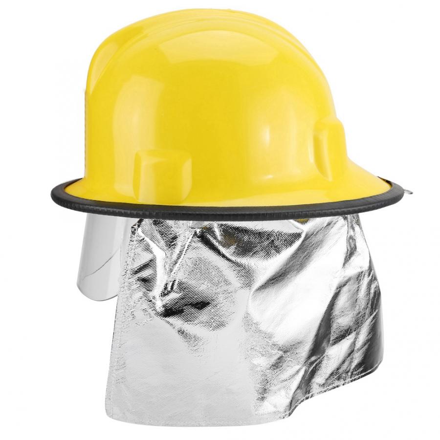 Fireman Safety Helmet Protective Safety with Aluminum Foil Prevention Flame-retardant Pierce Resistance