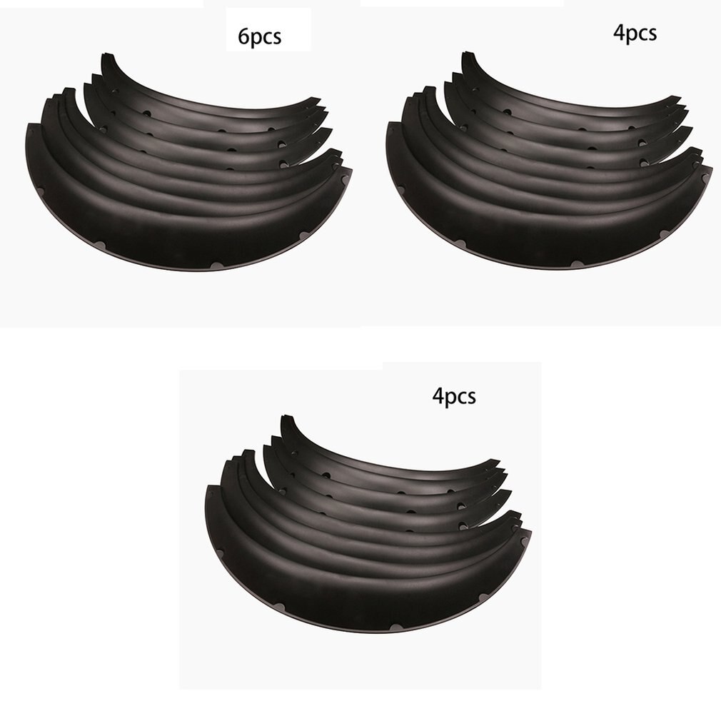 Car Universal Modified Wide-body Wheel Eyebrow Sedan SUV Off-road Vehicle Widening Decorative Wheel Eyebrow Fender