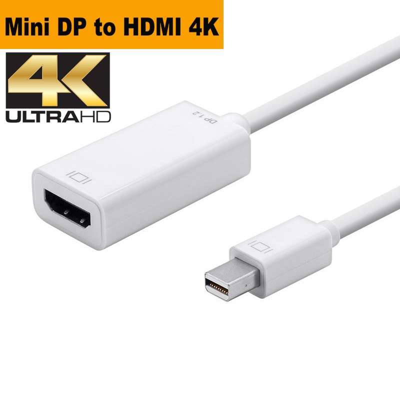 Thunderbolt 2 Mini DP a 4K HDMI VGA Cable adaptador 1080P MDP a Displayport HDMI VGA DVI adaptador convertidor para apple macbook pro: Azul