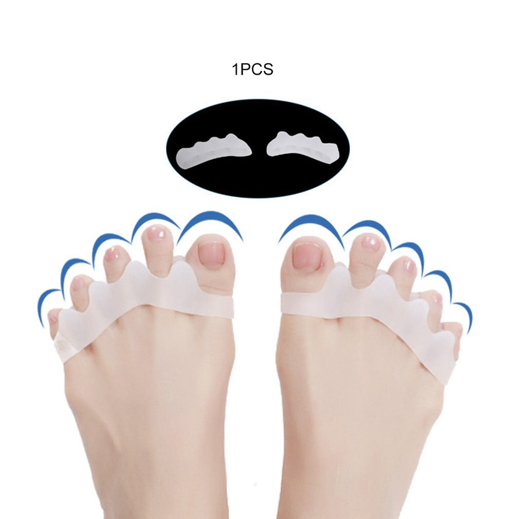 5 gaten hoge elastische teen vinger rechtmaker hamerteen hallux valgus corrector bandage teenspreider voetverzorging bandage
