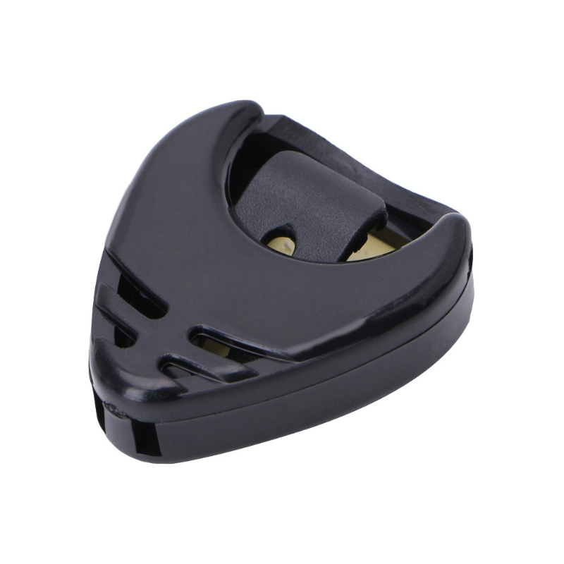 Draagbare Plastic Gitaar Plectrum Houder Zaak Box Akoestische Hartvormige