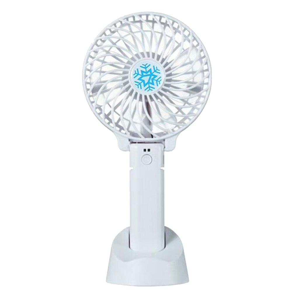Portable Rechargeable Foldable Fan Air Cooler ABS Mini Desk USB Battery Fans