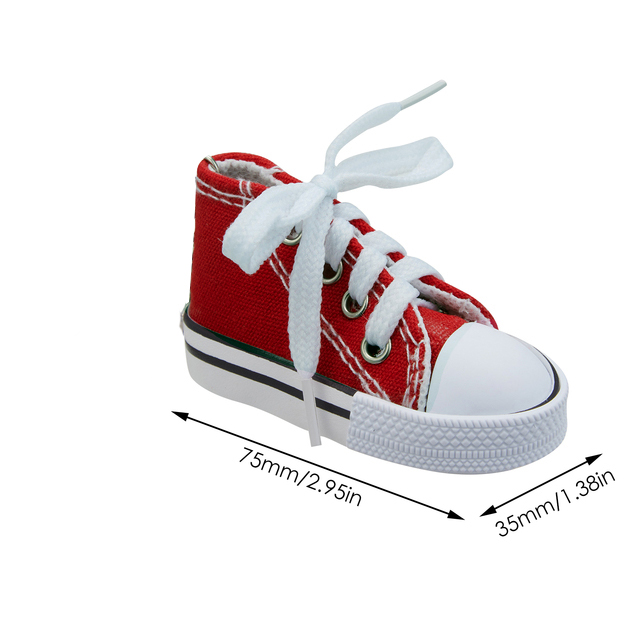 1Pc Motorcycle Stand Leuke Mini Canvas Schoenen Side Stand Fiets Kickstand Stand Pad Motorfiets Been Brace: Rood