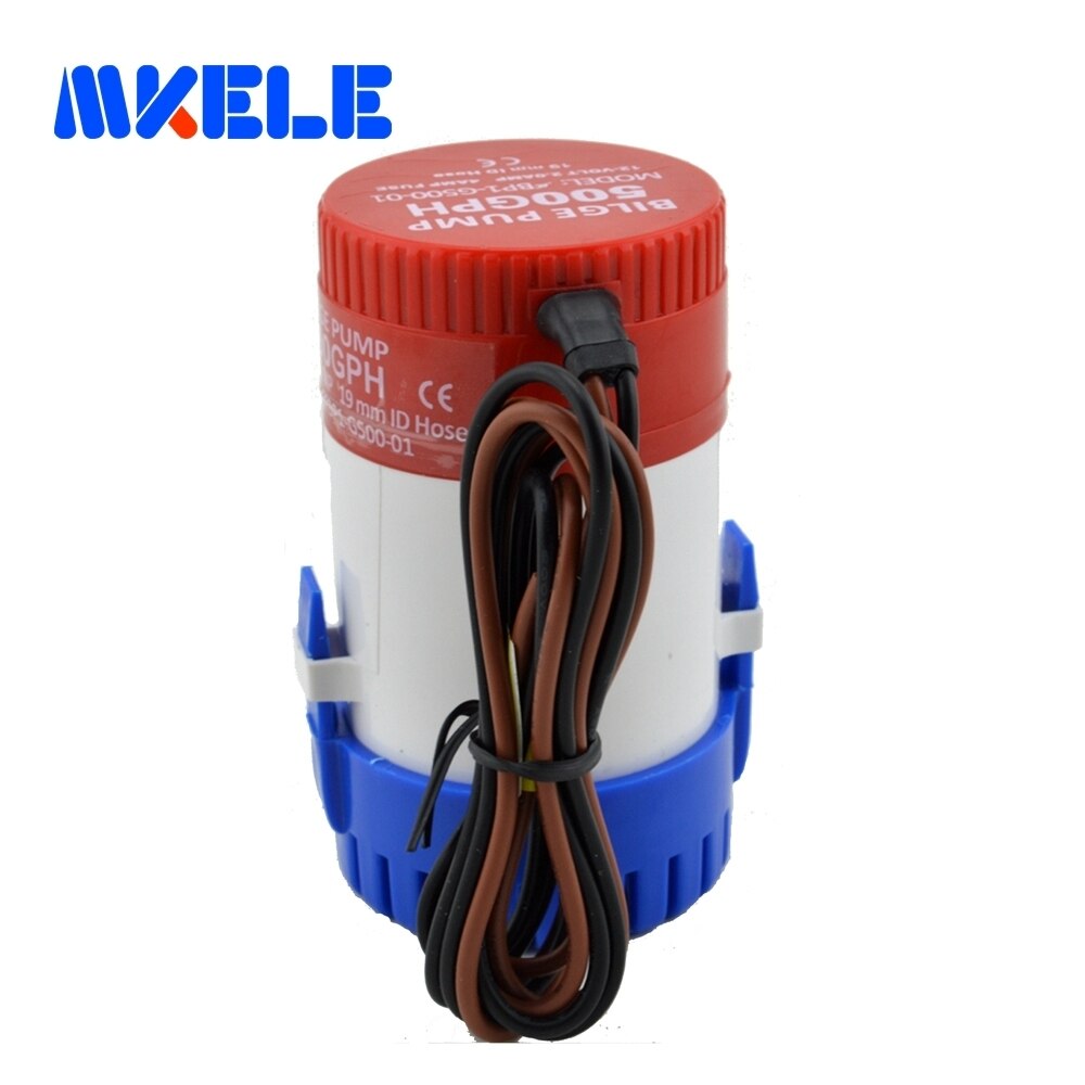 Kuuleyn Bilge Pump Rocker Switch, 3-Way Bilge Pump Switch Panel Auto/Off/Manual 12V 24V met LED-indicator Ingebouwde 15A stroomonderbreker