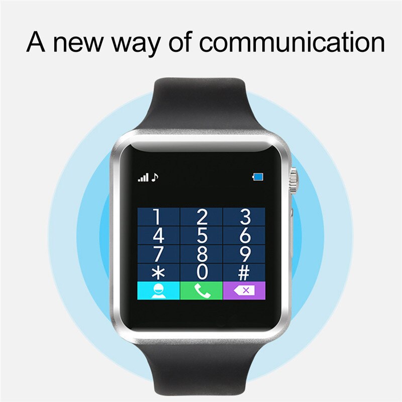 A1 Multi-Language SIM Card Touch Screen Call Camera Bluetooth Smart Watch Bracelet Fitness Tracker Smart Watch Wristbands