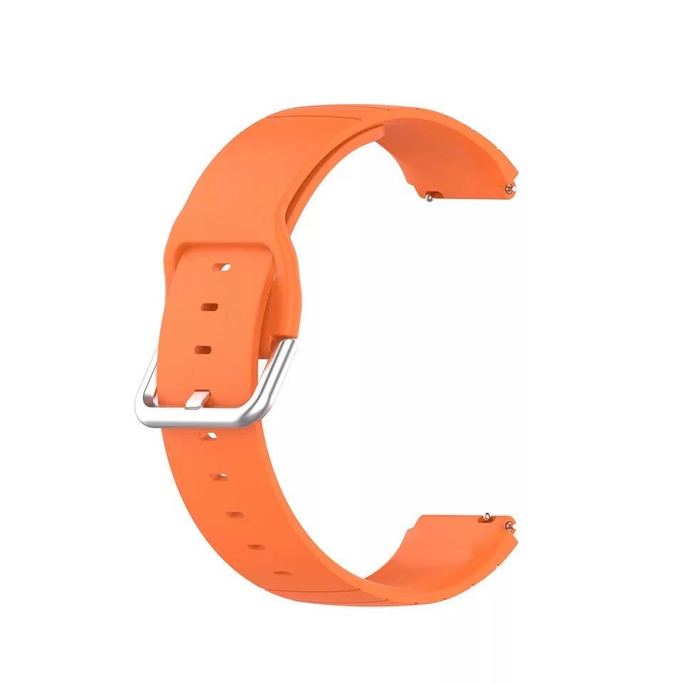 Correa deportiva para pulsera Willful SW020 SW021 SW023 SW025 ID205/205L/205S/205U/216, pulsera de silicona: Orange