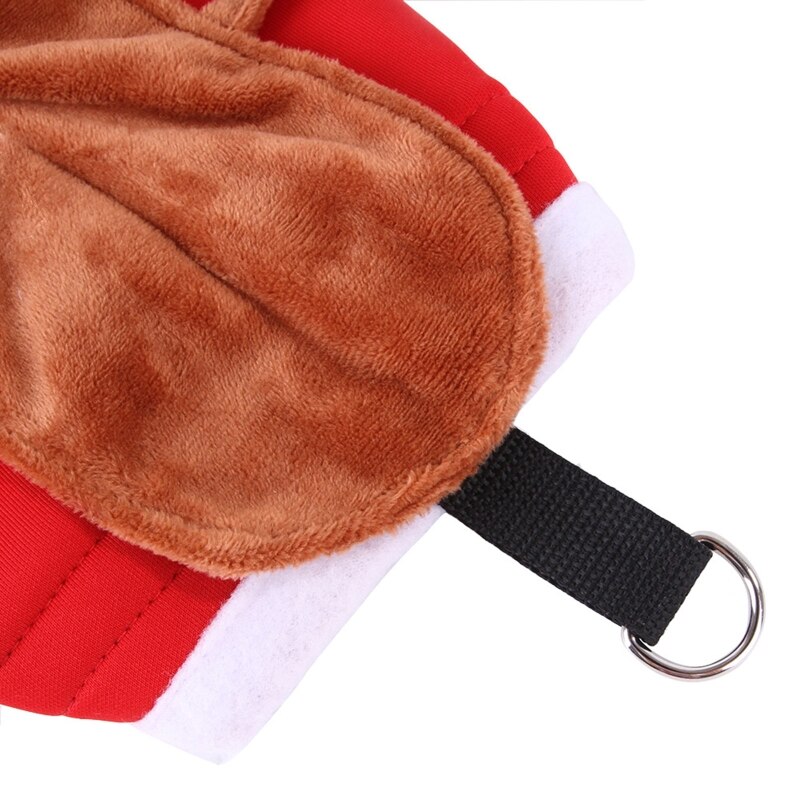 Funny Pet Riding Horse Costume Dog Rider Clothes Halloween Chrismas Cute Suit B2QB