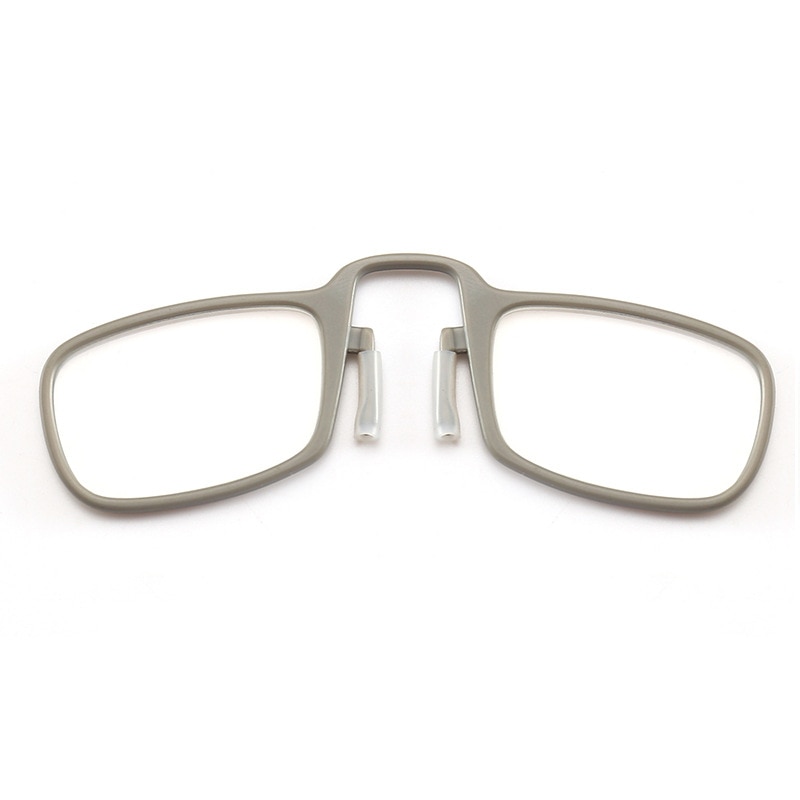 Klip læsebriller mænd kvinder mini ultralet sos tegnebog ældre optik med kasse oculos de grau foldning glasse