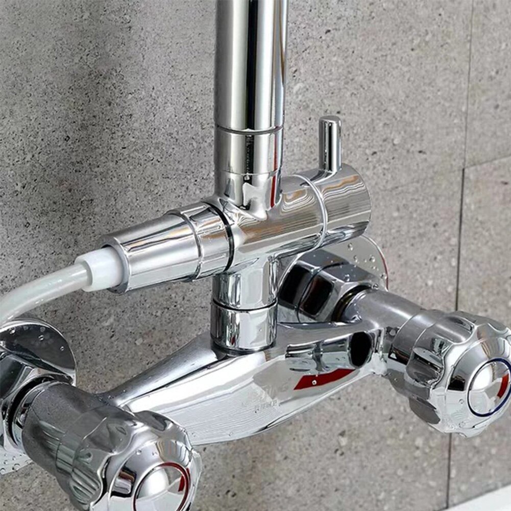 3 Manier Abs Water Separator Diverter Verstelbare Douchekop Diverter Badkamer Accessoires Douche Vervanging Deel