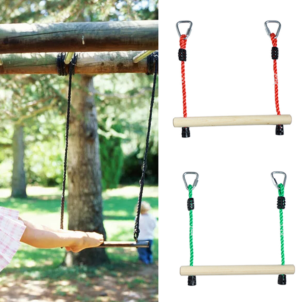 Sports Kids Climbing Indoor Outdoor Playground Activity Trapeze Swing Bar Game Training Children Home Accessories Fitness Ring