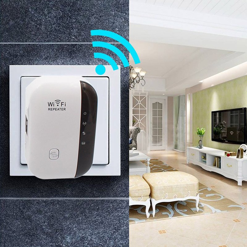 Wireless-N Wifi Repeater 802.11B/G/N Network Wi Fi Routers Range Expander Signal Booster Extender WIFI Ap Wps Encryption