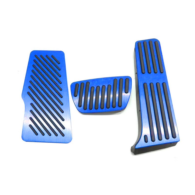 Auto Gaspedaal Gas Rem Voetsteun Pedalen Non Slip Pad Cover Case At Voor Toyota Camry 2006 Accessoires: 2018-2020 Blue3pcs