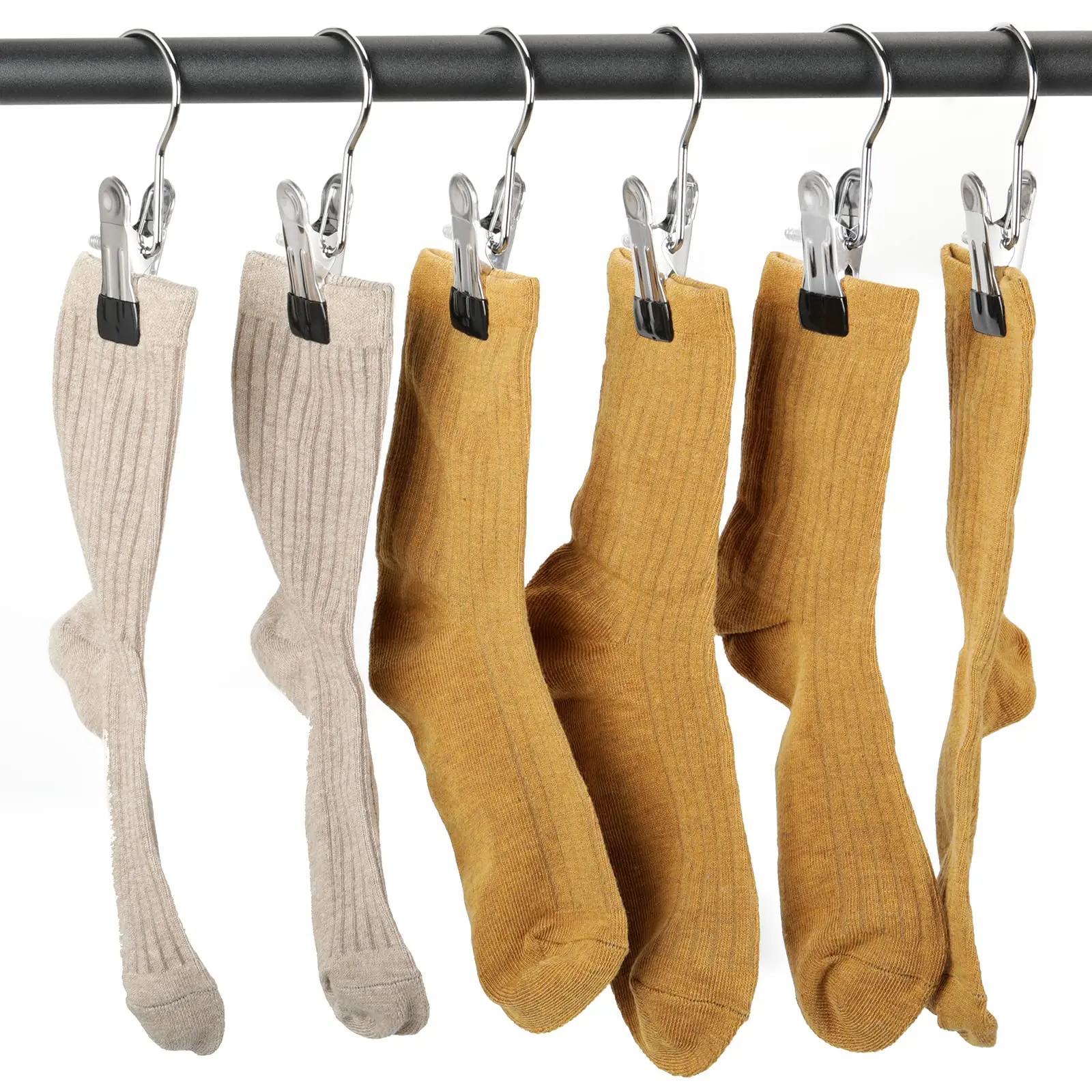 Perchas para botas para armario, alfileres para lavandería, perchas, clips para toallas, pinzas para ropa, perchas para pantalones, sombreros, calcetines, guantes