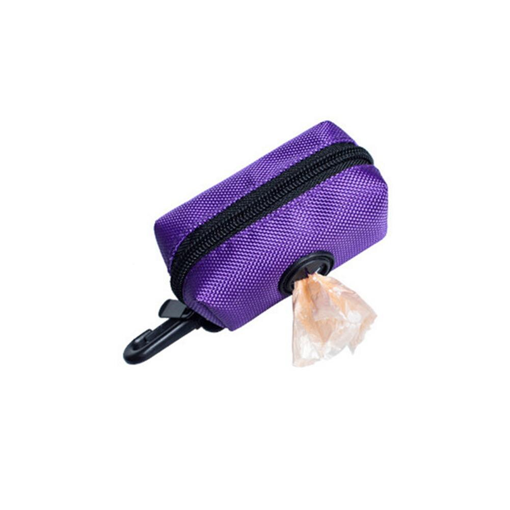 Pet Poop Picking Bag Toilet Picker Garbage Storage Bag For Dog: Purple