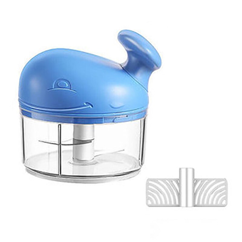 Manual Fruit and Vegetable Chopper Hand Twisted Food Chopper Onion Nut Chopper Chopper Chopper Chopper Kitchen Gadgets: Blue