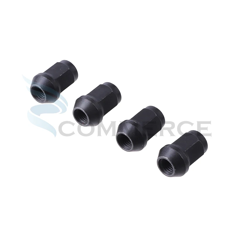 4 Pcs M12x1.5 Universal Lug Nut Wheel Hub Install Bolt Studs For Car ATV Go Kart UTV Buggy Quad Bike Alloy Aluminum Rim Wheel