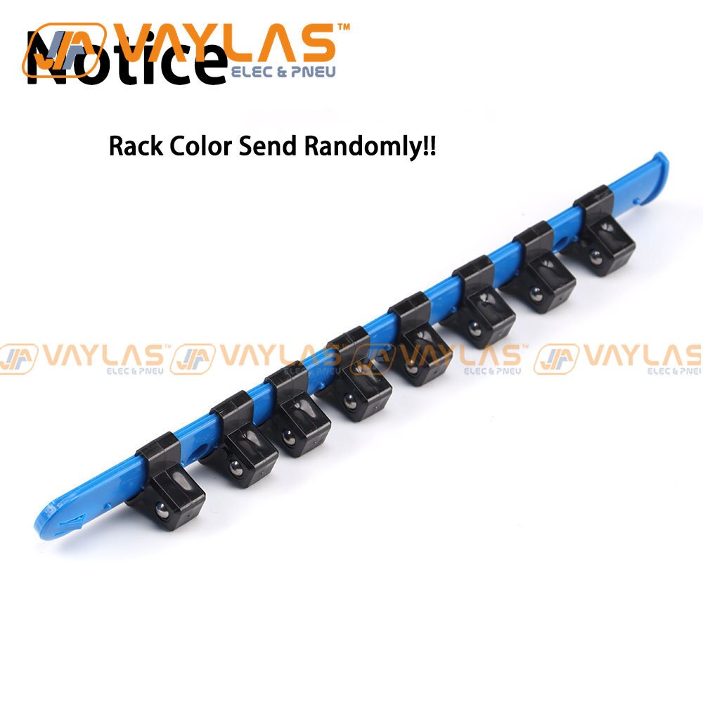 8-17mm Long Socket Set of Heads Mirror Finish 1/2 Inch Drive with Plastic Socket Rack for Socket Wrench Use