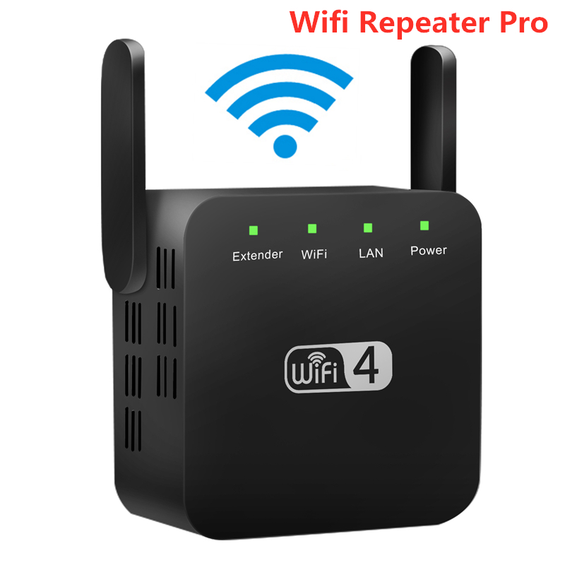 Wireless Wifi Repeater Wifi Extender Router WiFi Amplifier 300Mbps Wi fi Booster Ultraboost Long Range Wi-fi Repeater Pro
