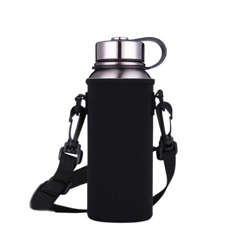 Bouteille porte-bouteille isotherme | Sangle de maintien, sac de couverture isotherme, pochette pour l'extérieur, accessoires bouteille d'eau, Thermos tasse: G227849A 610ml