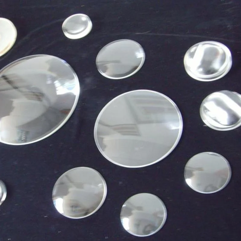 12.7mm średnica optyczna soczewka płasko-wypukła długość ogniskowej 25 35 50 75 100 300 500mm krzemionka topiona ultrafioletowe szkło kwarcowe
