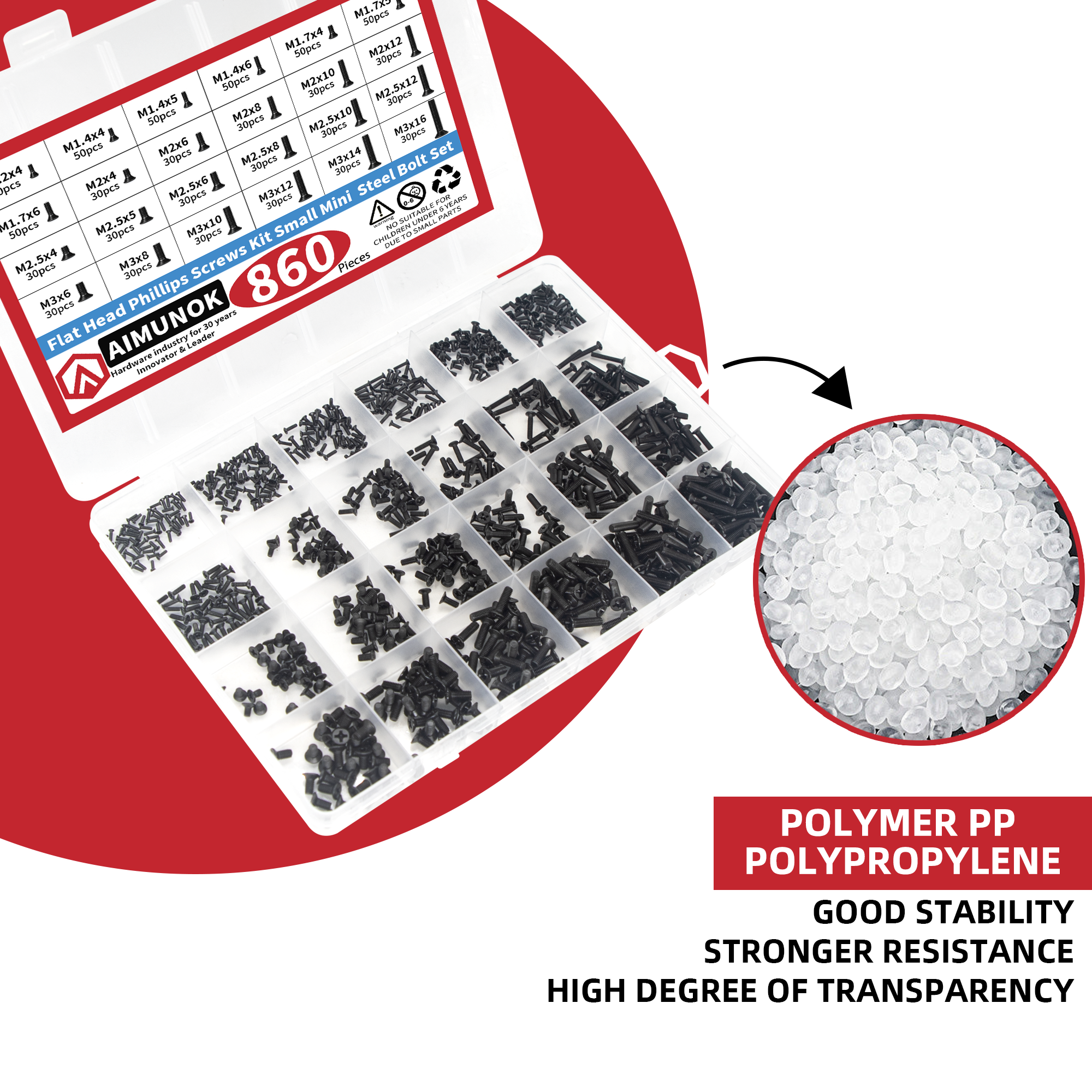 kit assortimento di viti per piccoli computer da 860 pezzi, viti per occhiali minuscoli nere M1.2 M1.4 M1.7 M2 M2.5 M3, discoteca rigido SSD per PC e computer portatile C