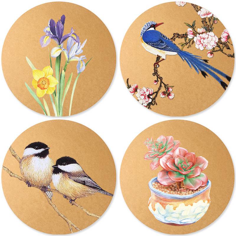 25pc Kraft Colored Pencil Painting Paper Sketch Hand Painted Aquarelle Watercolour Paper Pad Drawing Paper Art Painting Supplies